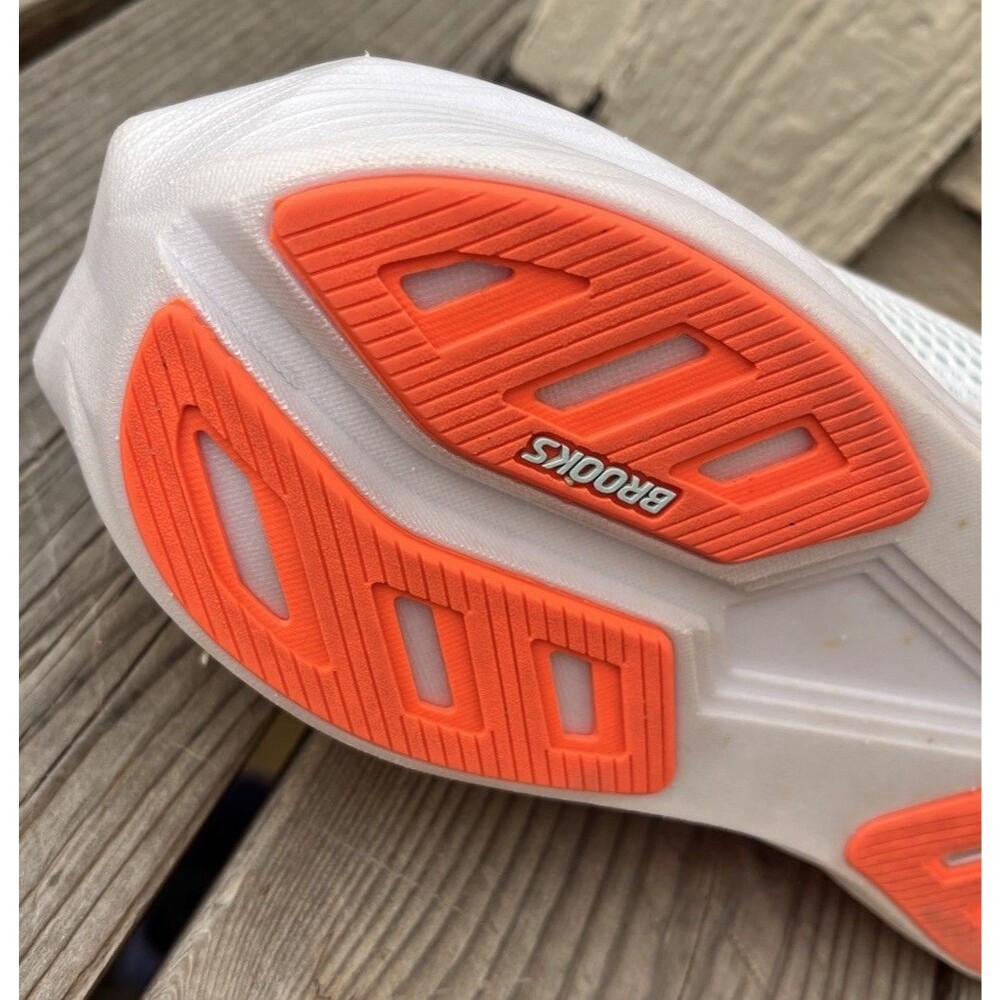 Brooks Hyperion 3 Women's 10.5 Running Shoes White/Pink Clay/Atomizer - Picture 15 of 16